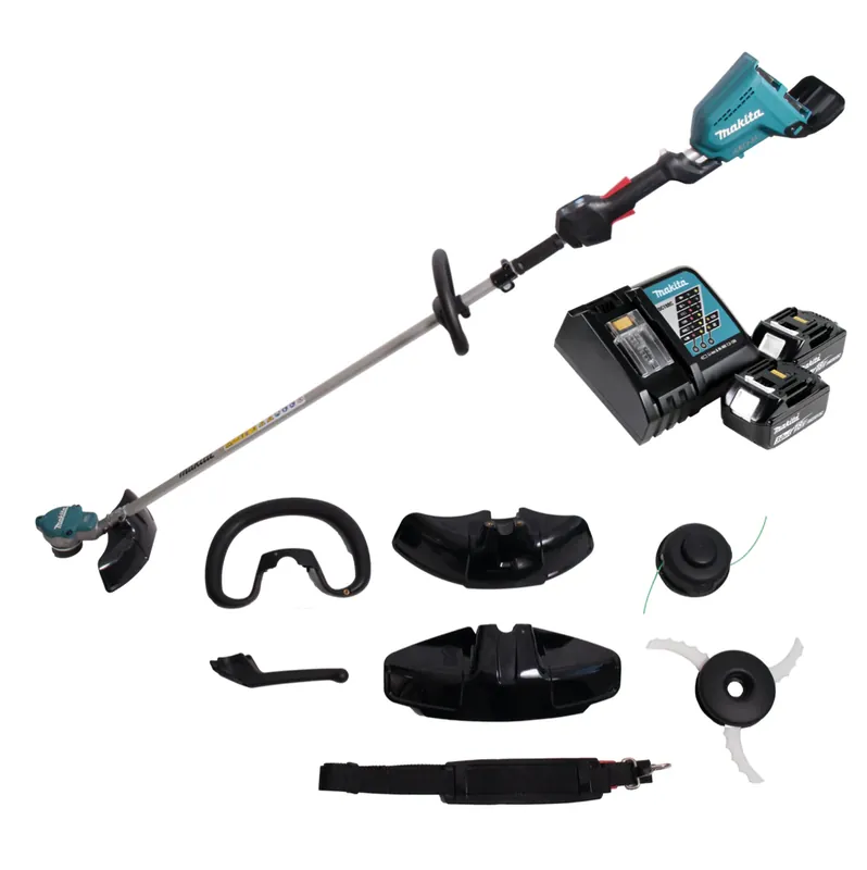 Makita DUR 368 LRF2 Akku Rasentrimmer 36V ( 2x18V ) Brushless + 2x Akku 3,0Ah + Ladegerät Preis Gesenkt