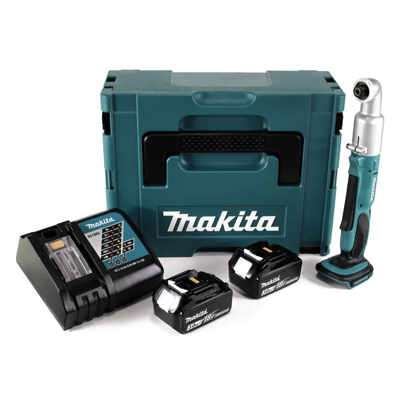 Makita DTL 061 RFJ Akku Winkelschlagschrauber 18V 1/4" 60Nm + 2x Akku 3,0Ah + Ladegerät + Makpac Direktkauf