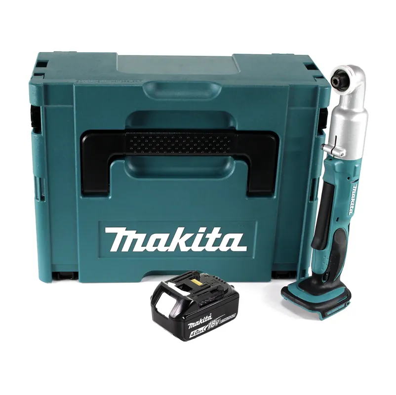 Makita DTL 061 M1J Akku Winkelschlagschrauber 18V 1/4" 60Nm + 1x Akku 4,0Ah + Makpac - ohne Ladegerät Garantierte Lieferung