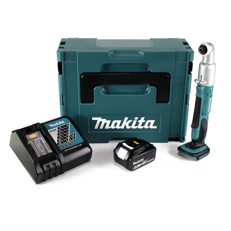 Top-Seller Makita DTL 061 RG1J Akku Winkelschlagschrauber 18V 1/4" 60Nm + 1x Akku 6,0Ah + Ladegerät + Makpac