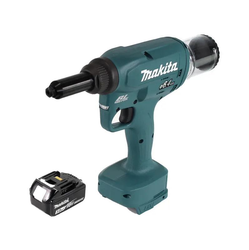 Makita DRV 250 F1 Akku Blindnietsetzgerät 18V 20kN Brushless + 1x Akku 3,0Ah - ohne Ladegerät Bestseller
