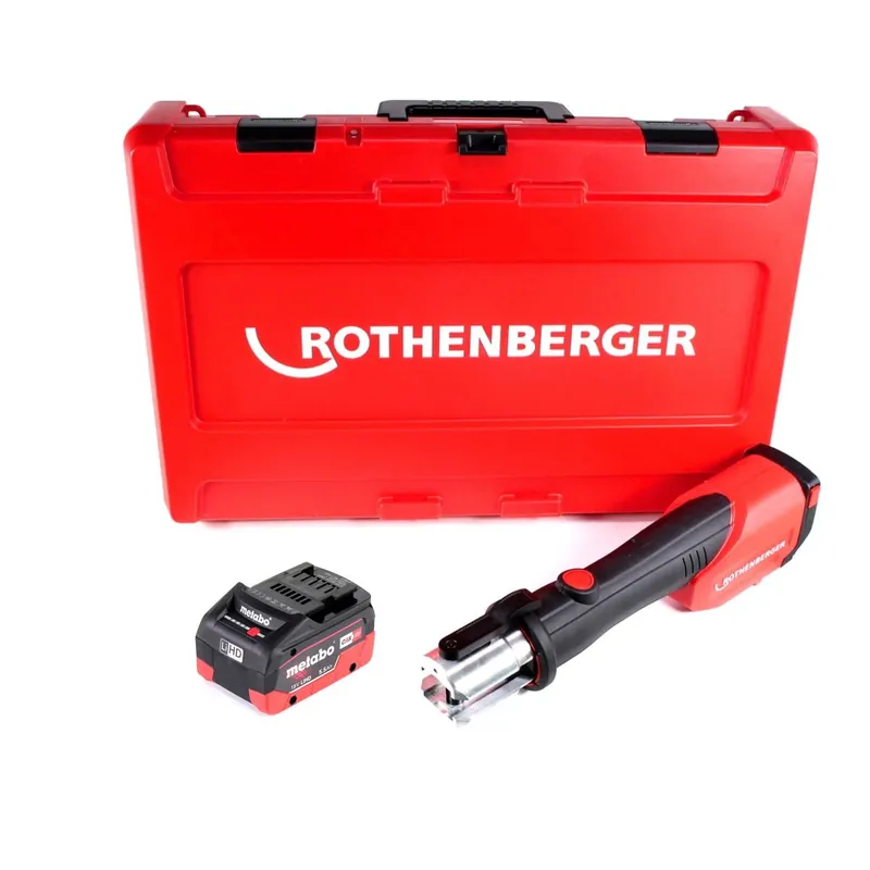 Neue Kollektion Rothenberger ROMAX 4000 CAS Akku Pressmaschine 18 V 34 kN + 1x Akku 5,5 Ah + Koffer - ohne Ladegerät