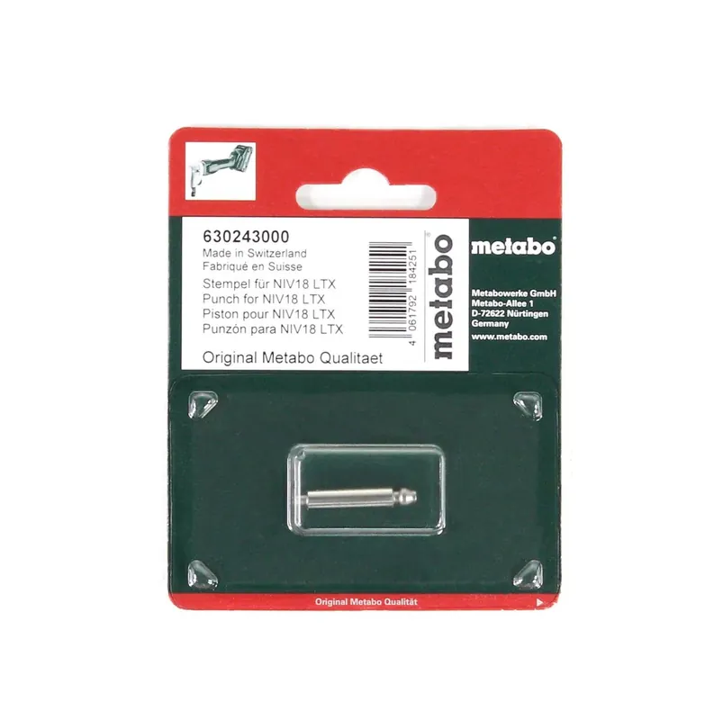 Metabo Stempel für NIV 18 LTX BL 1.6 Akku Nibbler / Knabber 1 Stück ( 630243000 ) Kracherpreis