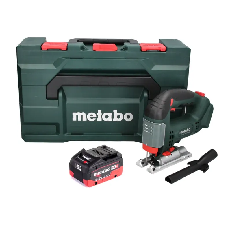 Metabo STAB 18 LTX 100 Akku Stichsäge 18 V + 1x LiHD Akku 8,0 Ah + MetaBOX - ohne Ladegerät Neuheit