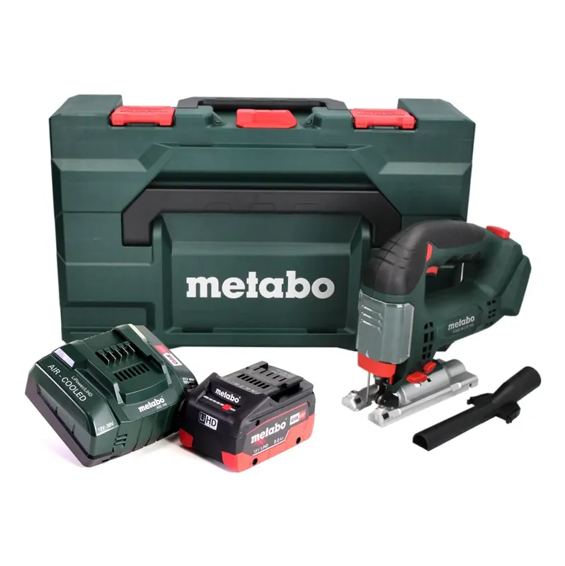 Beliebt Metabo STAB 18 LTX 100 Akku Stichsäge 18 V + 1x LiHD Akku 8,0 Ah + Ladegerät + MetaBOX