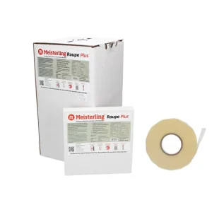 Meisterling Raupe PLUS 1,5 mm x 10 mm x 16 m ( 006050000050 ) beidseitig klebender Klebedichtfilm Highlight