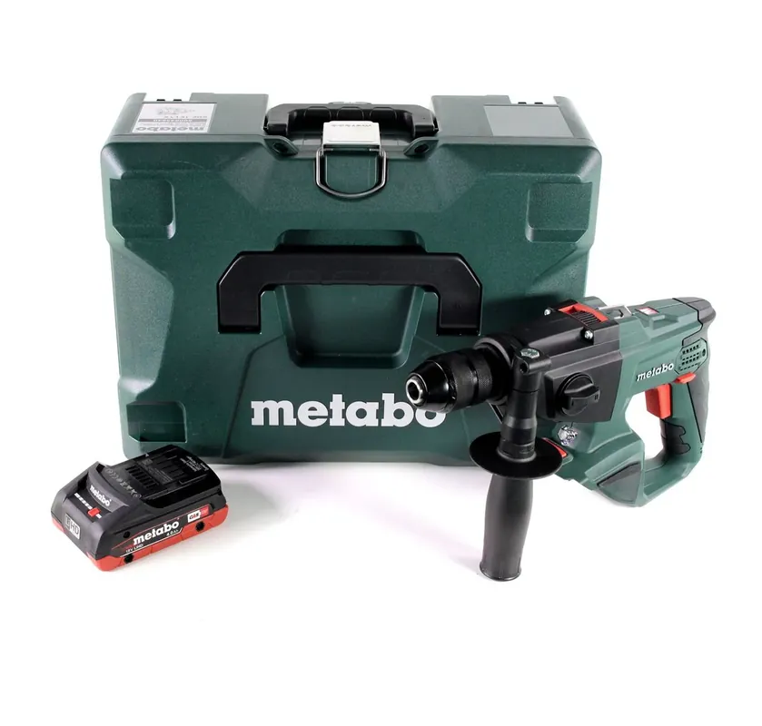 Aktuell Metabo SBE 18 LTX Akku Schlagbohrmaschine 18 V 24 Nm + 1x LiHD Akku 4,0 Ah + MetaLoc - ohne Ladegerät