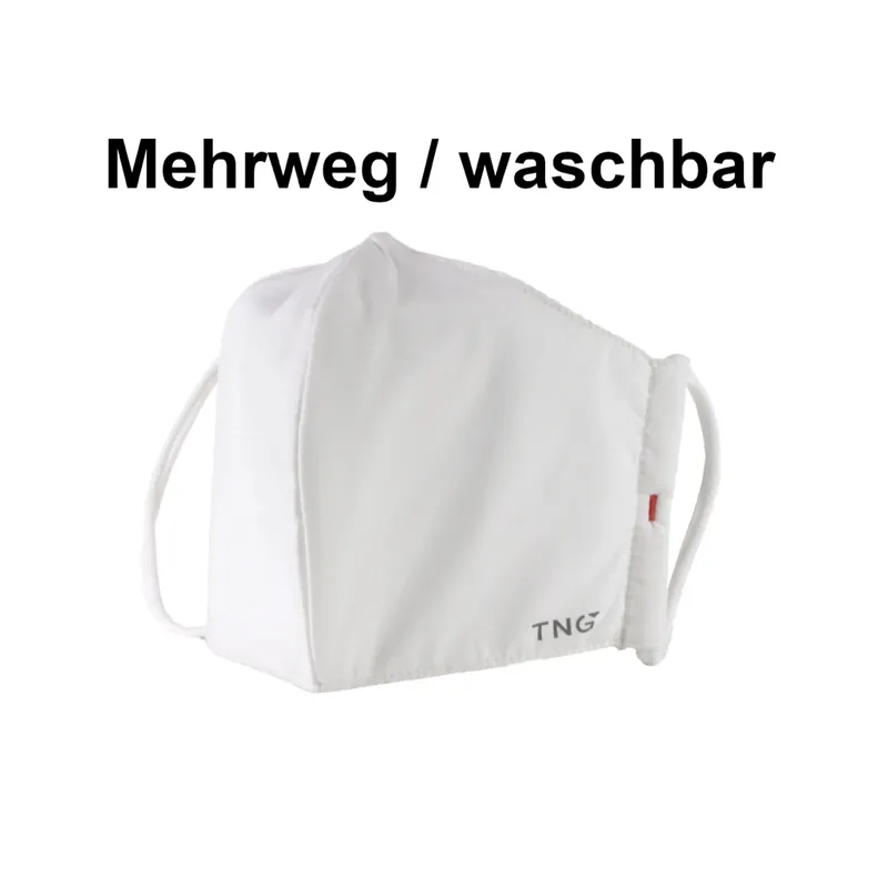 10x Nano Softshell Mundschutz Mehrweg Atemschutz Maske ISO 13485:2016 Größe L waschbar Echt