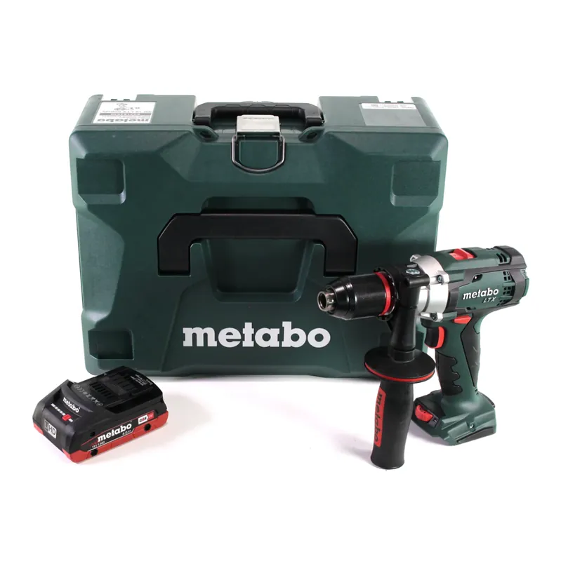 Metabo SB 18 LTX Impuls Akku Schlagbohrschrauber 18 V 110 Nm + 1x LiHD Akku 4,0 Ah + MetaLoc - ohne Ladegerät Online Kaufen