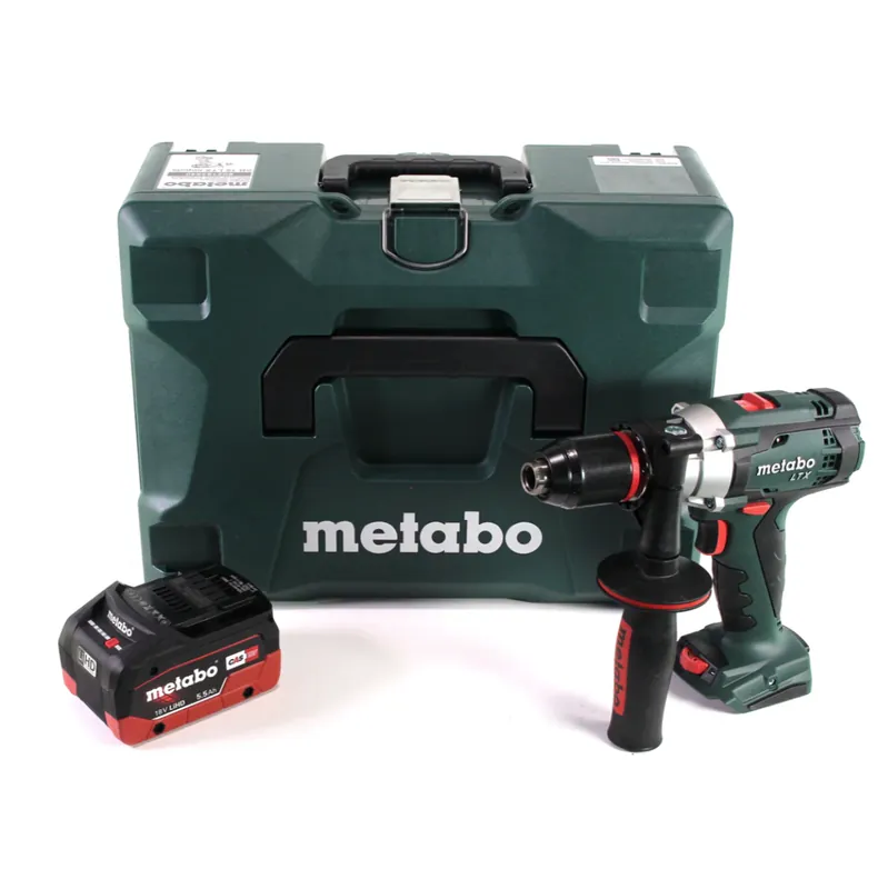 Metabo SB 18 LTX Impuls Akku Schlagbohrschrauber 18 V 110 Nm + 1x LiHD Akku 5,5 Ah + MetaLoc - ohne Ladegerät Must-Have