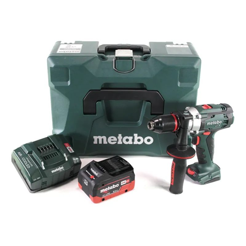 Metabo SB 18 LTX Impuls Akku Schlagbohrschrauber 18 V 110 Nm + 1x LiHD Akku 8,0 Ah + Ladegerät + MetaLoc Neuheit