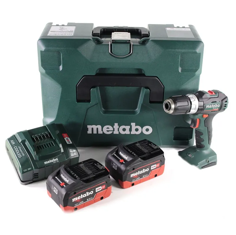 Metabo SB 18 L BL Akku Schlagbohrschrauber 18 V 60 Nm Brushless + 2x LiHD Akku 8,0 Ah + Ladegerät + MetaLoc Sofort Bestellen