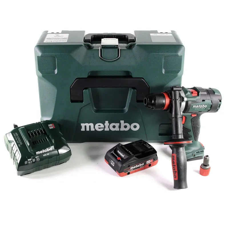 Metabo BS 18 LTX-3 BL Q I Akku Bohrschrauber 18 V 120 Nm Brushless + 1x LiHD Akku 4,0 Ah + Ladegerät + MetaLoc Begrenztes Angebot