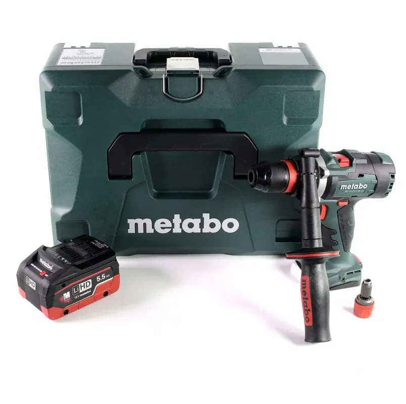 Metabo BS 18 LTX-3 BL Q I Akku Bohrschrauber 18 V 120 Nm Brushless + 1x LiHD Akku 5,5 Ah + MetaLoc - ohne Ladegerät Rabatt