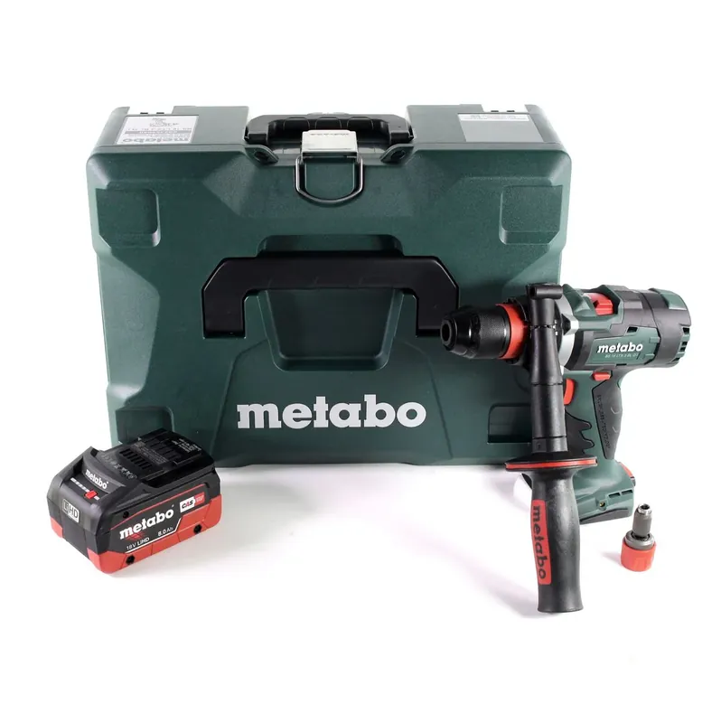 Wochenendangebot Metabo BS 18 LTX-3 BL Q I Akku Bohrschrauber 18 V 120 Nm Brushless + 1x LiHD Akku 8,0 Ah + MetaLoc - ohne Ladegerät