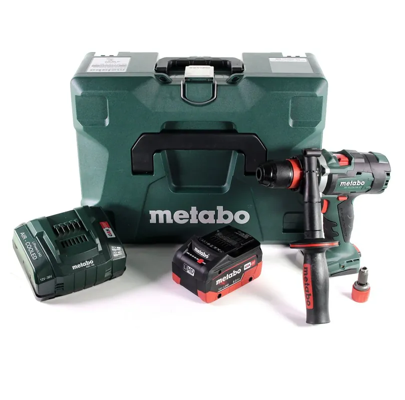 Begrenztes Angebot Metabo BS 18 LTX-3 BL Q I Akku Bohrschrauber 18 V 120 Nm Brushless + 1x LiHD Akku 8,0 Ah + Ladegerät + MetaLoc
