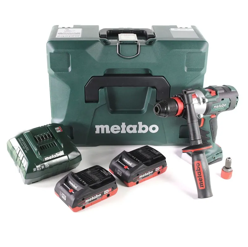 Online Kaufen Metabo SB 18 LTX-3 BL Q I Akku Schlagbohrschrauber 18 V 120 Nm Brushless + 2x LiHD Akku 4,0 Ah + Ladegerät + metaBOX