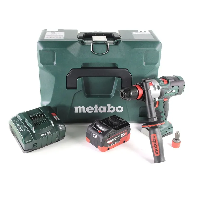 Jetzt Kaufen Metabo SB 18 LTX-3 BL Q I Akku Schlagbohrschrauber 18 V 120 Nm Brushless + 1x LiHD Akku 5,5 Ah + Ladegerät + metaBOX