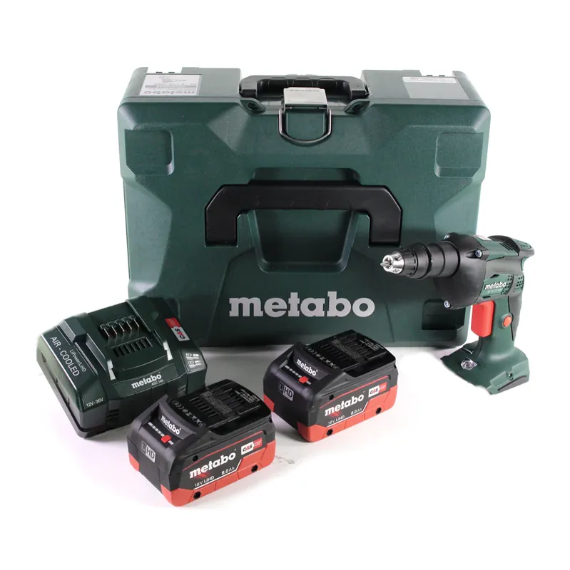 Online Kaufen Metabo SE 18 LTX 4000 Akku Trockenbauschrauber 18 V 7 Nm 1/4" + 2x LiHD Akku 8,0 Ah + Ladegerät + MetaLoc