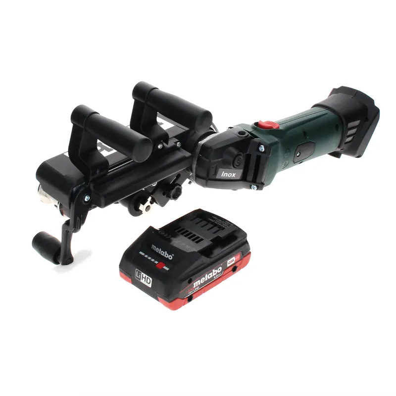 Sonderaktion Metabo RB 18 LTX 60 Akku Rohrbandschleifer 18 V 60 mm + 1x LiHD Akku 4,0 Ah - ohne Ladegerät
