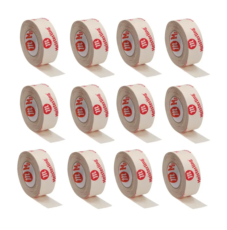 Meisterling Kraftpapier Klebeband 50 mm x 25 m 12 Stk. ( 12x 006300000110 ) Acrylat Dispersions Klebeband Preisreduziert