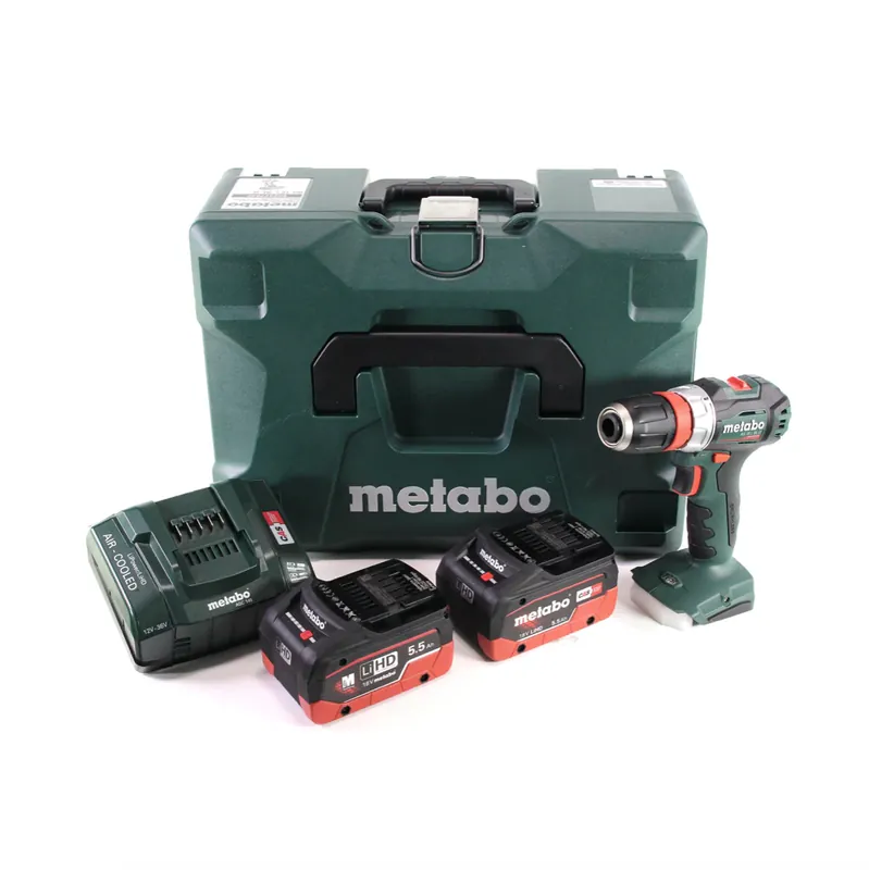 Metabo BS 18 L BL Q Akku Bohrschrauber 18 V 60 Nm Brushless + MetaLoc + 2x 5,5Ah LiHD Akku + Ladegerät Direkt Vom Hersteller