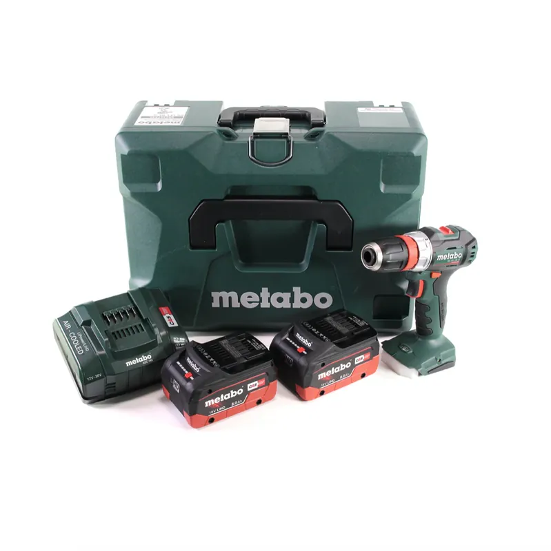 Metabo BS 18 L BL Q Akku Bohrschrauber 18 V 60 Nm Brushless + MetaLoc + 2x Akku 8,0Ah LiHD + Ladegerät Online Kaufen