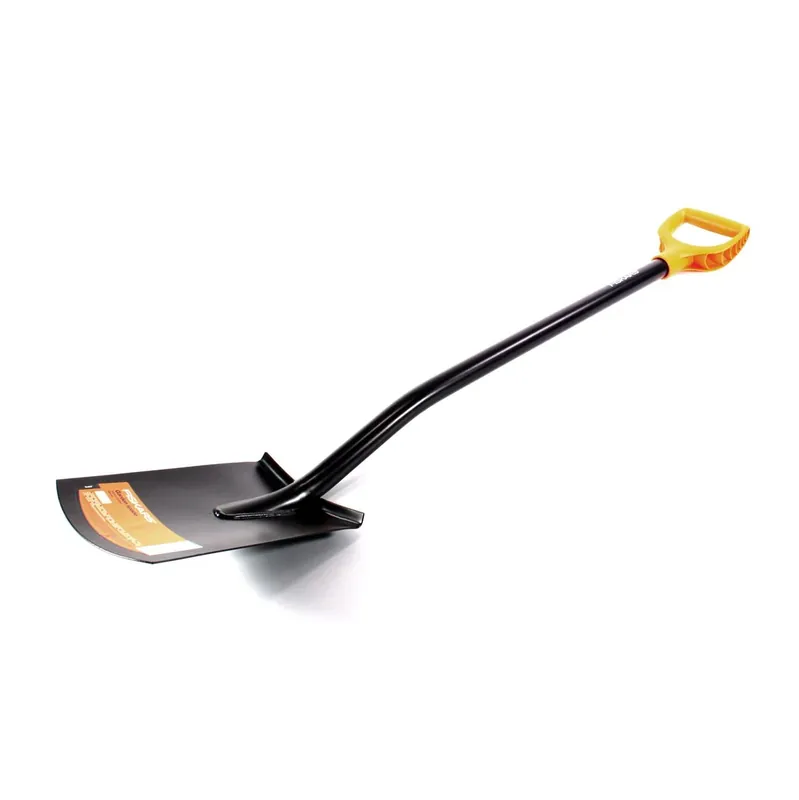 Fiskars ErgoComfort Solid Gärtnerspaten Gartenspaten rund ( 131403 ) ergonomischer Stiel mit Trittfläche Nur Heute