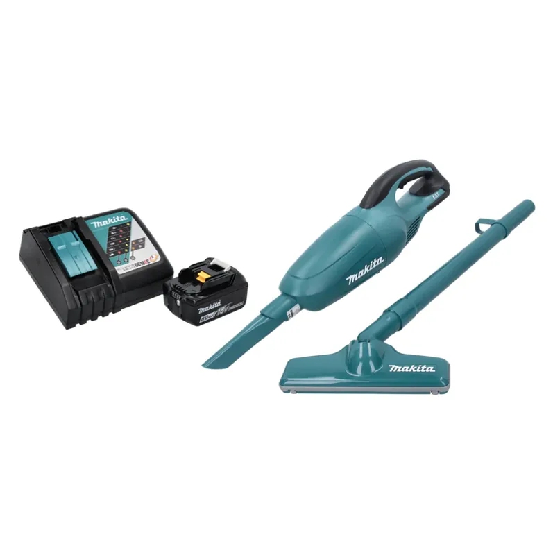 Makita DCL 180 RG1 Akku Staubsauger 18 V Grün + 1x Akku 6,0 Ah + Ladegerät Abverkauf
