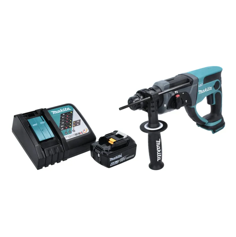 Makita DHR 202 RG1 Akku Kombihammer 18 V 2,0 J SDS Plus + 1x Akku 6,0 Ah + Ladegerät Markenprodukt