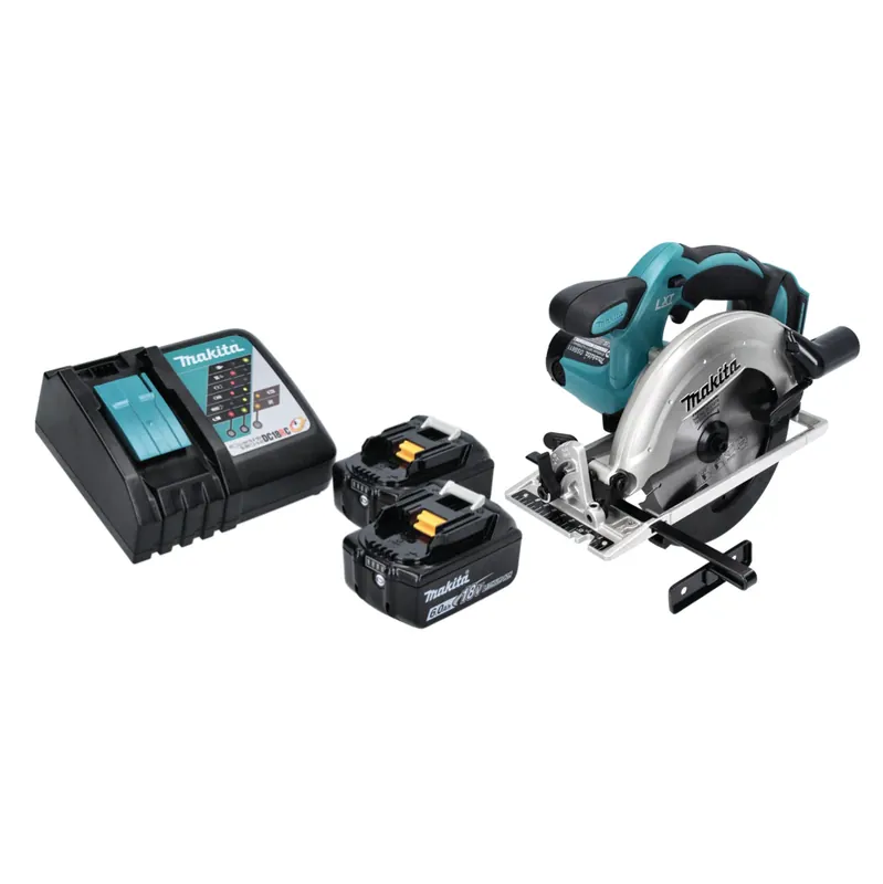 Top-Angebot Makita DSS 611 RG Akku Handkreissäge 18 V 165 mm + 2x Akku 6,0 Ah + Ladegerät