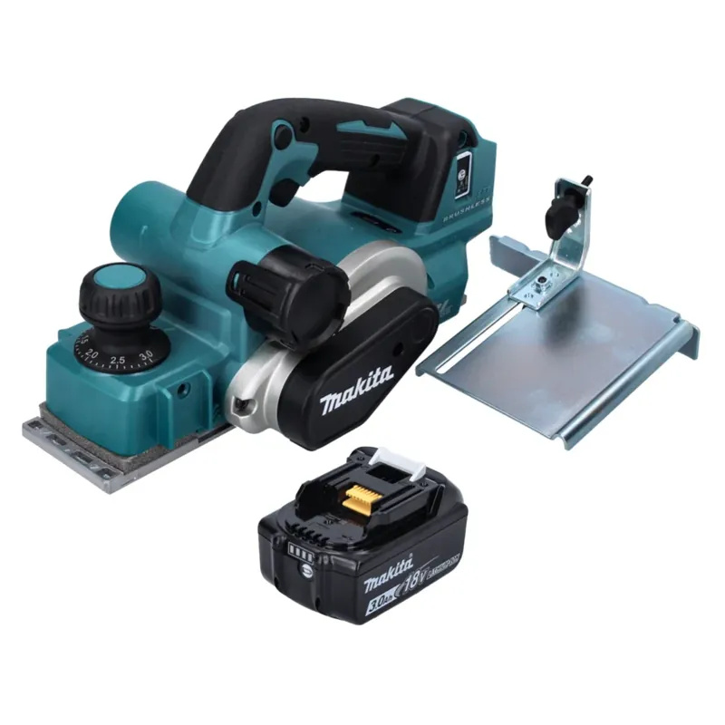 Makita DKP 181 F1 Akku Hobel Falzhobel 82 mm 18 V Brushless + 1x Akku 3,0 Ah - ohne Ladegerät Meistverkauft