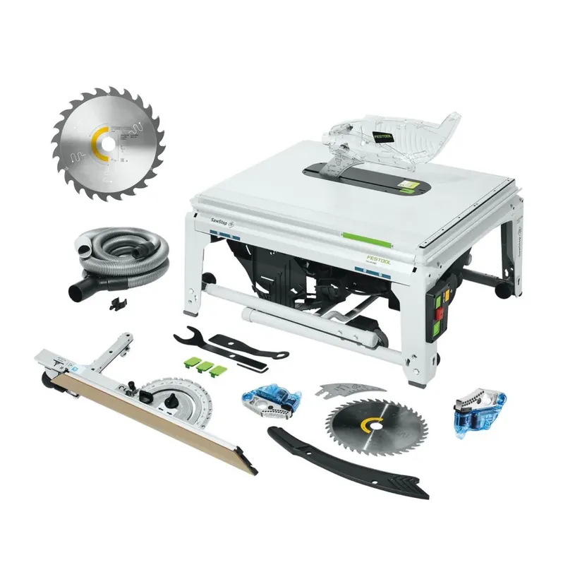 Festool TKS 80 EBS Tischkreissäge 2200 Watt 254 mm ( 575781 ) + Panther Kreissägeblatt PW24 ( 575974 ) + 1x KT-TKS 80 Patrone ( 575851 ) Ausverkauf