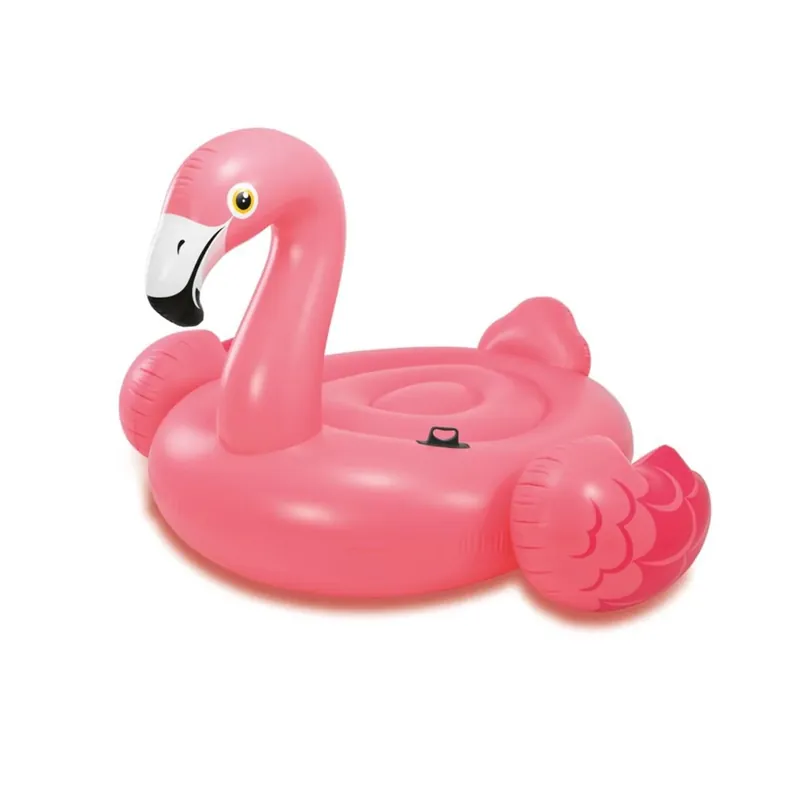 Intex Mega Flamingo Wasserspielzeug Badeinsel 196x203 cm ( 57288EU ) Vinyl aufblasbar Highlight