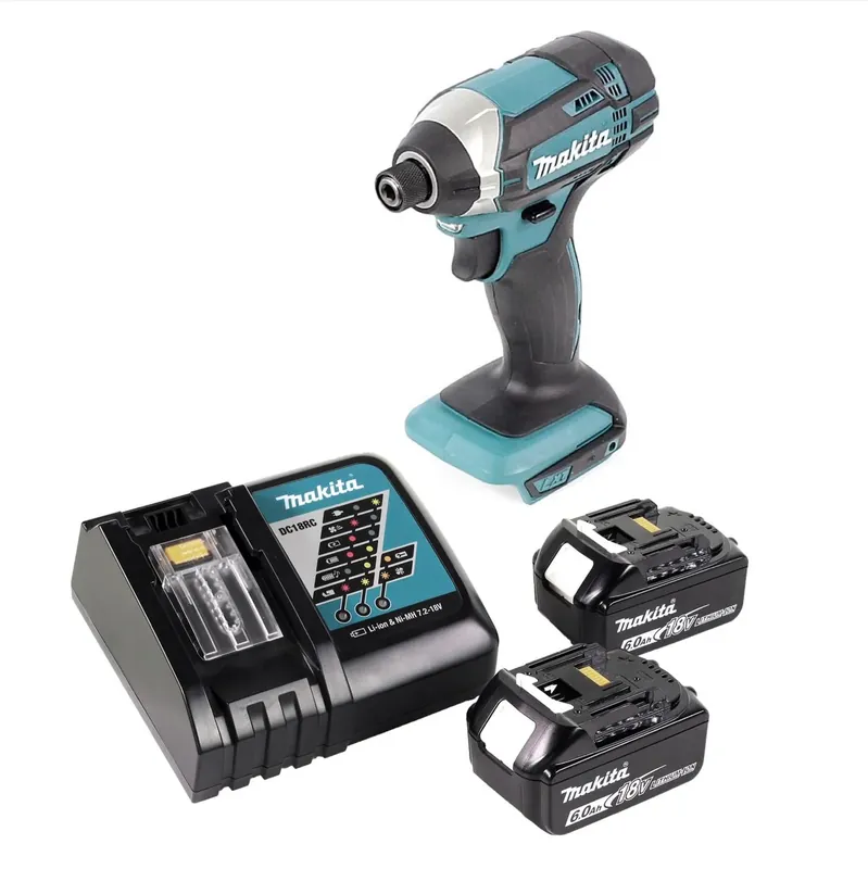 Must-Have Makita DTD 152 RG Akku Schlagschrauber 18 V 165 Nm + 2x Akku 6,0 Ah + Ladegerät
