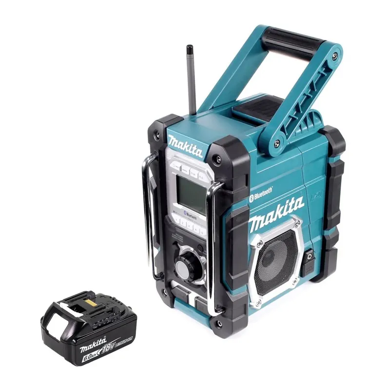 Knallerangebot Makita DMR 106 G1 Akku Baustellen Radio 7,2 - 18 V + 1x Akku 6,0 Ah - ohne Ladegerät