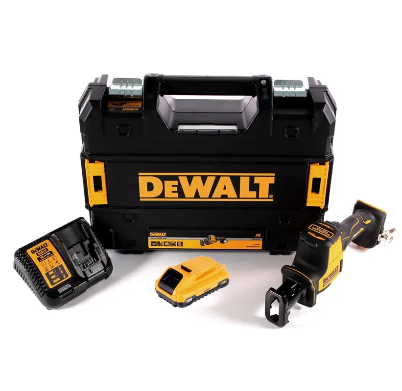 Angebot DeWalt DCS 369 L1 Akku Säbelsäge 18 V + 1x Akku 3,0 Ah + Ladegerät + TSTAK