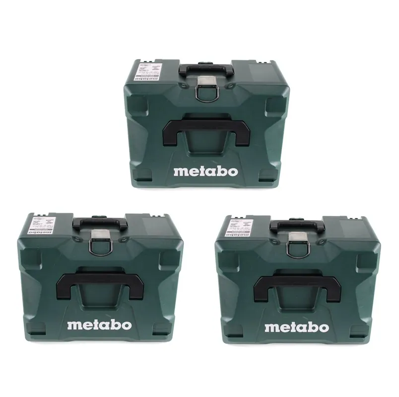 Metabo MetaLoc III Koffer 3 Stück ( 3x 626432000 ) Preisknaller