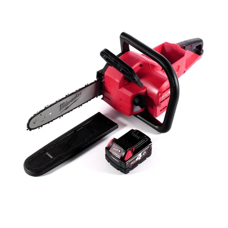 Geprüft Milwaukee M18 FCHSC-401 Akku Kettensäge 18 V 30 cm Brushless + 1x Akku 4,0 Ah - ohne Ladegerät