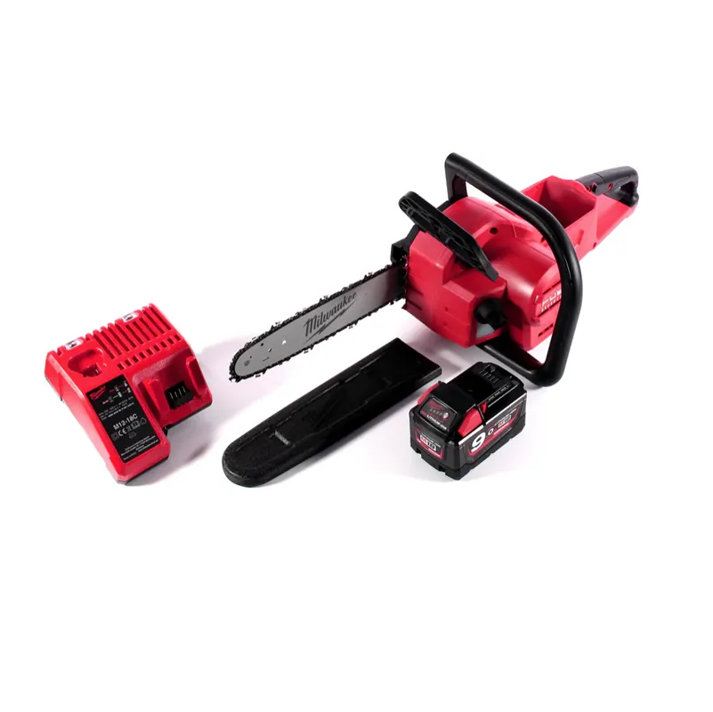 Milwaukee M18 FCHSC-901C Akku Kettensäge 18 V 30 cm Brushless +1x Akku 9,0 Ah + Ladegerät Nur Für Kurze Zeit