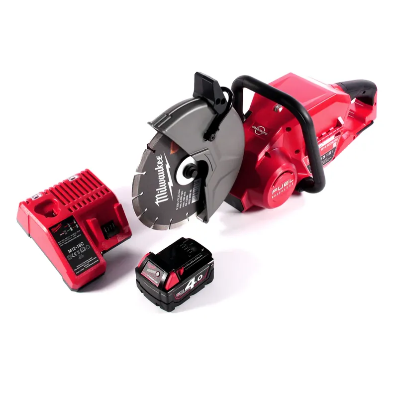 Markenware Milwaukee M18 FCOS230-401C Akku Trennschleifer 18 V 230 mm Brushless + 1x Akku 4,0 Ah + Ladegerät