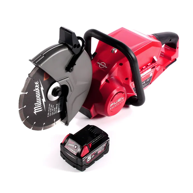 Milwaukee M18 FCOS230-501 Akku Trennschleifer 18 V 230 mm Brushless + 1x Akku 5,0 Ah - ohne Ladegerät Preisreduziert