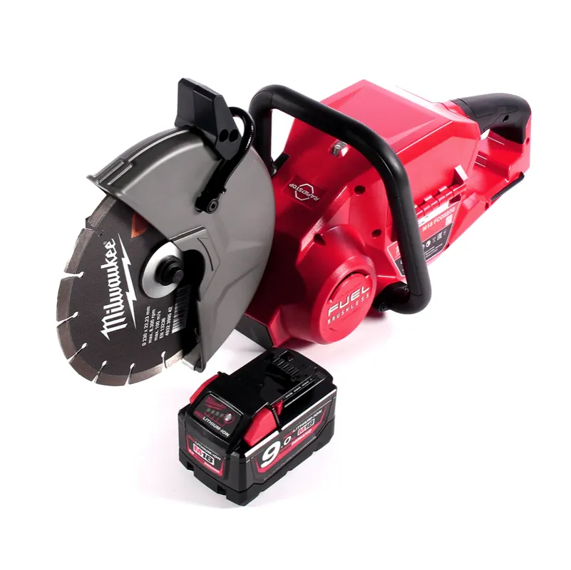 Milwaukee M18 FCOS230-901 Akku Trennschleifer 18 V 230 mm Brushless + 1x Akku 9,0 Ah - ohne Ladegerät Jetzt Kaufen