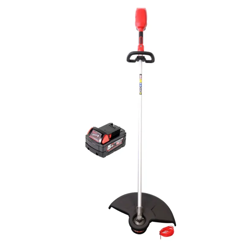 Letzte Chance Milwaukee M18 CLT-501 Akku Rasentrimmer 18 V Brushless + 1x Akku 5,0 Ah - ohne Ladegerät