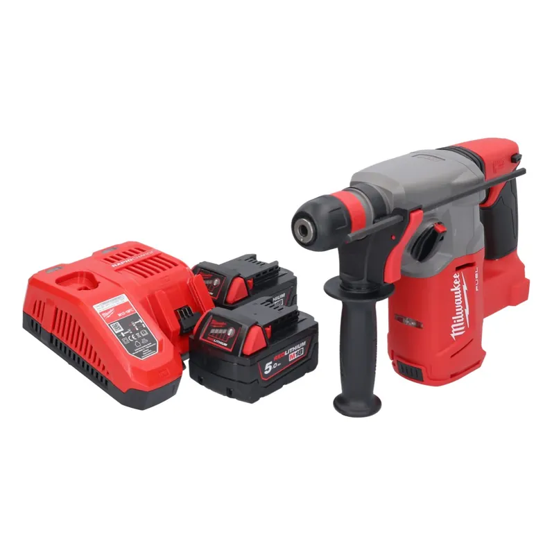 Milwaukee M18 CHX-502 Akku Kombihammer 18 V 2,5 J SDS plus Brushless + 2x Akku 5,0 Ah + Ladegerät Sonderaktion