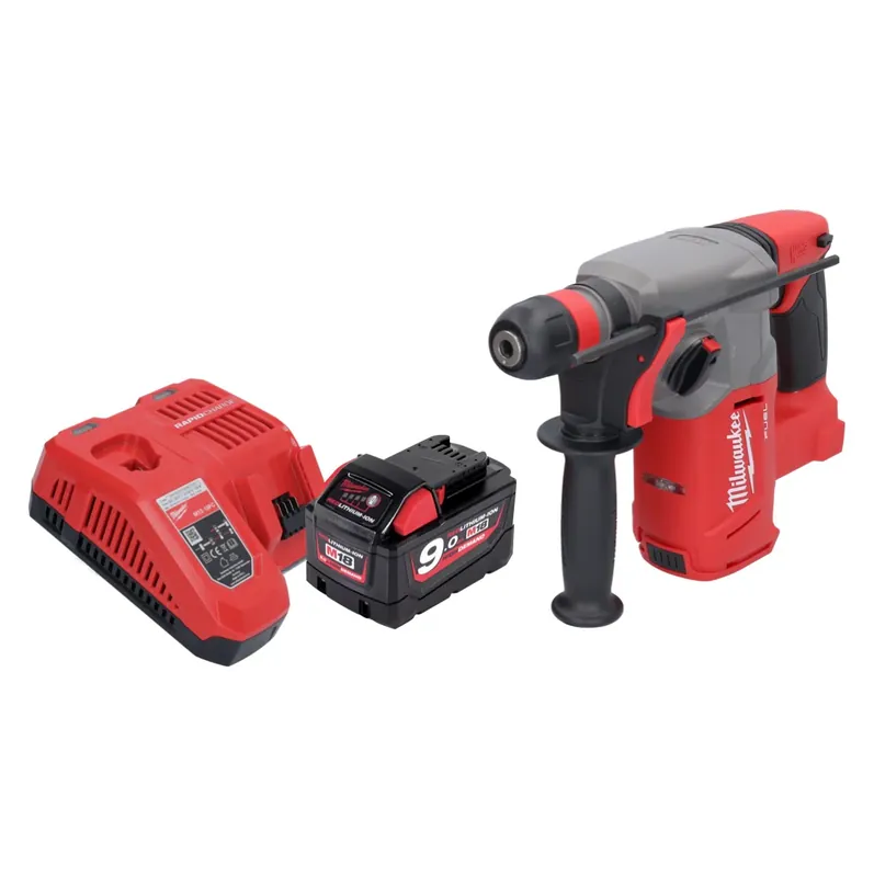 Milwaukee M18 CHX-901 Akku Kombihammer 18 V 2,5 J SDS plus Brushless + 1x Akku 9,0 Ah + Ladegerät Sonderangebot