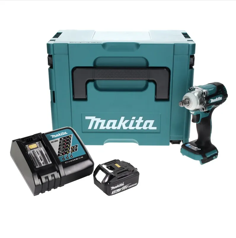 Angebot Makita DTW 300 RF1J Akku Schlagschrauber 18 V 330 Nm 1/2" Brushless + 1x Akku 3,0 Ah + Ladegerät + Makpac