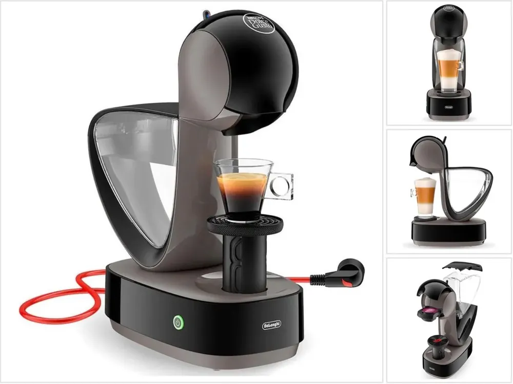 De'Longhi Nescafe Dolce Gusto INFINISSIMA Kaffeemaschine grau EDG260.G ( 0132180661 ) Schneller Versand