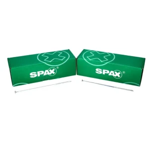 Preisreduziert SPAX HI.FORCE Tellerkopf Schraube 6,0 x 40 mm 200 Stk. ( 0251010600405 ) Torx T-Star Plus T30 Vollgewinde Wirox 4Cut
