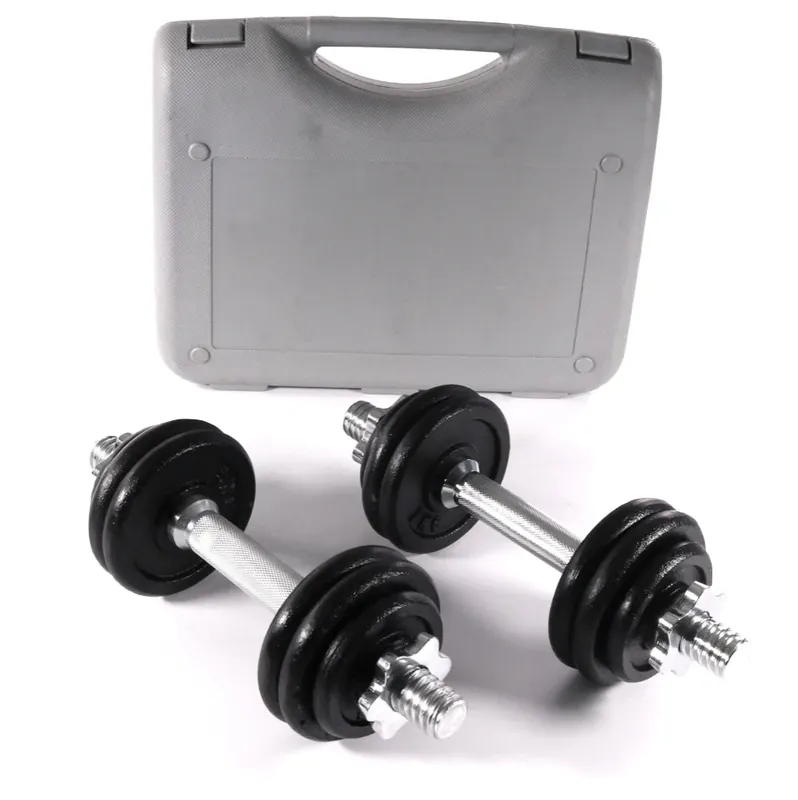 Kurzhantel Set ( YLDS 12 ) 2x Kurzhantelstange + 4x 0,5 Kg Gewicht + 8x 1,0 Kg Gewicht + Sternverschluss Top-Angebot